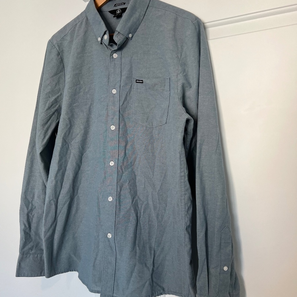 Volcom Button Down Shirt Men's Large